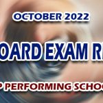 ECE Board Exam Result October 2022 - TOP PERFORMING SCHOOLS