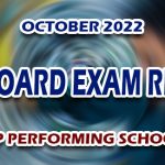 ECT Board Exam Result October 2022 - TOP PERFORMING SCHOOLS