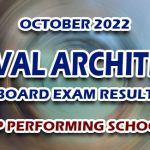 Naval Architect Board Exam Result October 2022 - TOP PERFORMING SCHOOLS
