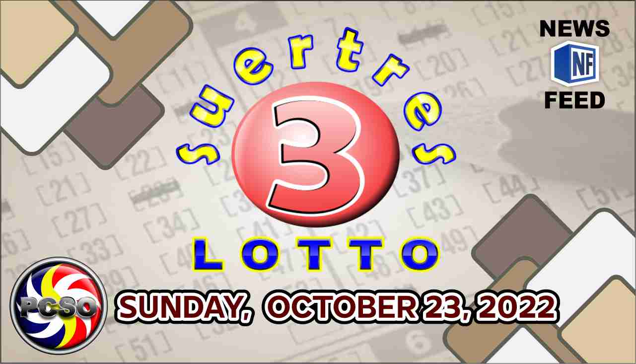 SWERTRES RESULT, Sunday, October 23, 2022 – Official PCSO Lotto Results