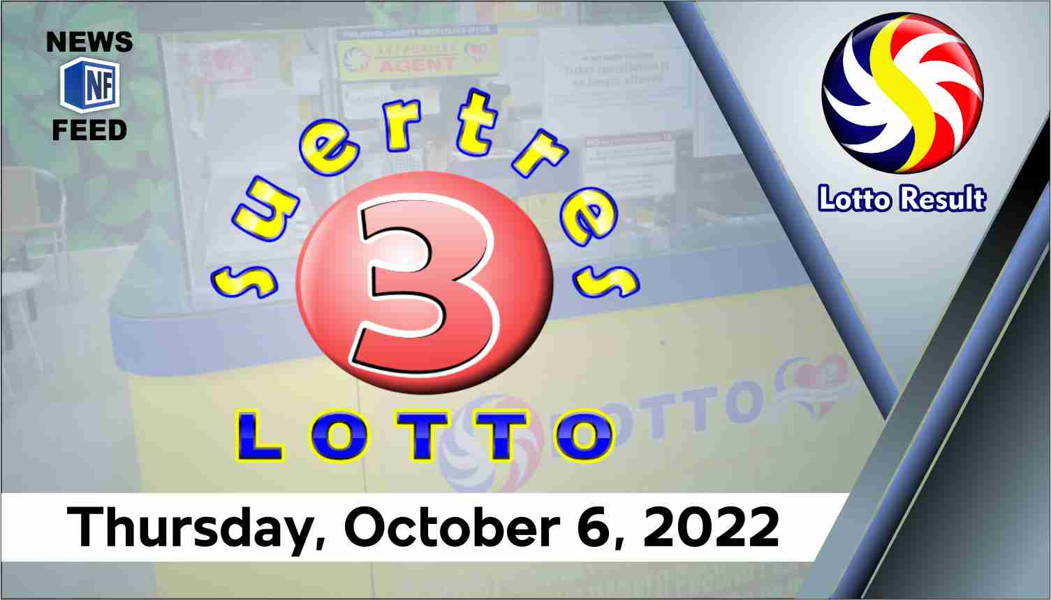 SWERTRES RESULT, Thursday, October 6, 2022 – Official PCSO Lotto Results