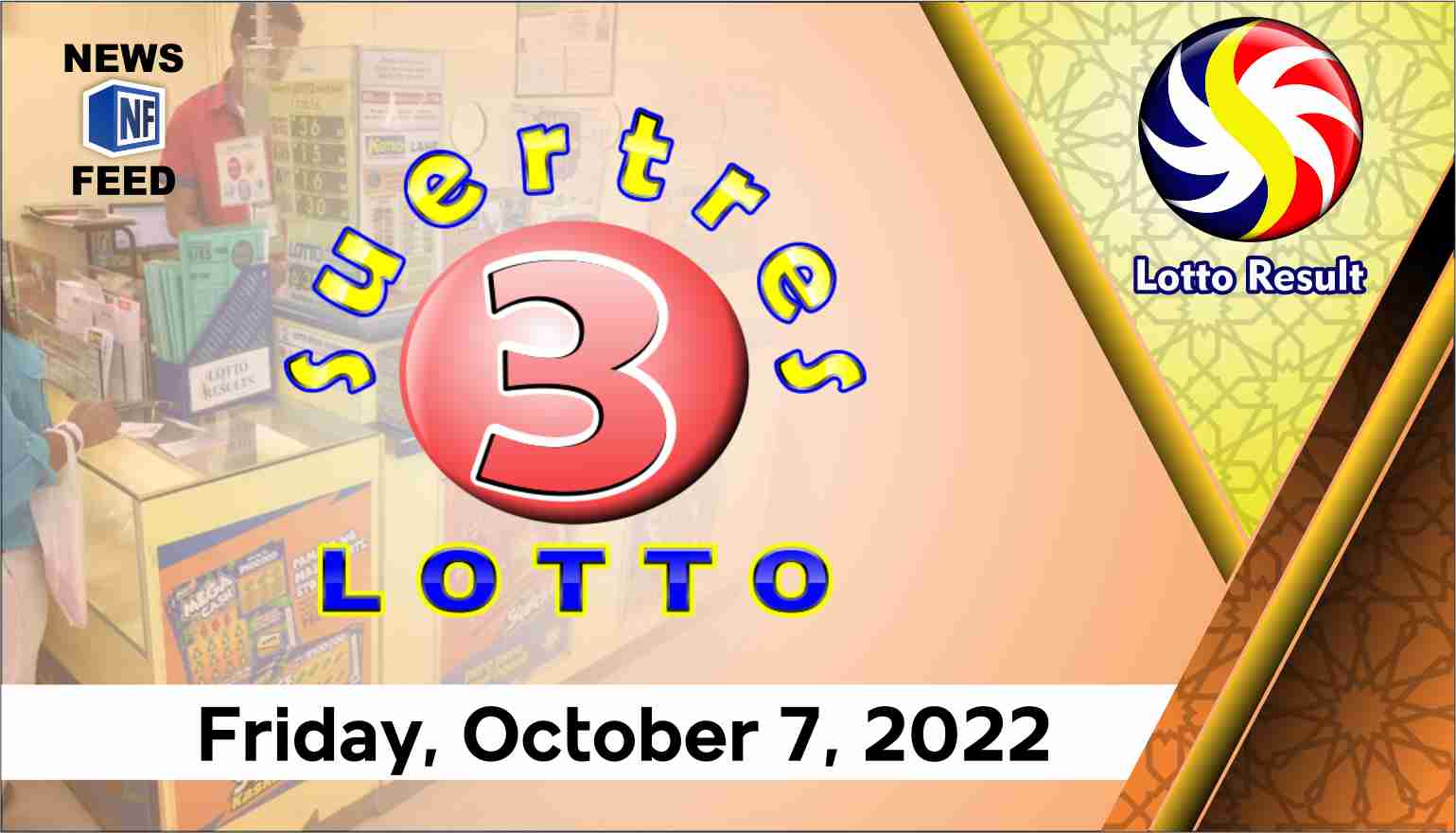 SWERTRES RESULT, Friday, October 7, 2022 – Official PCSO Lotto Results