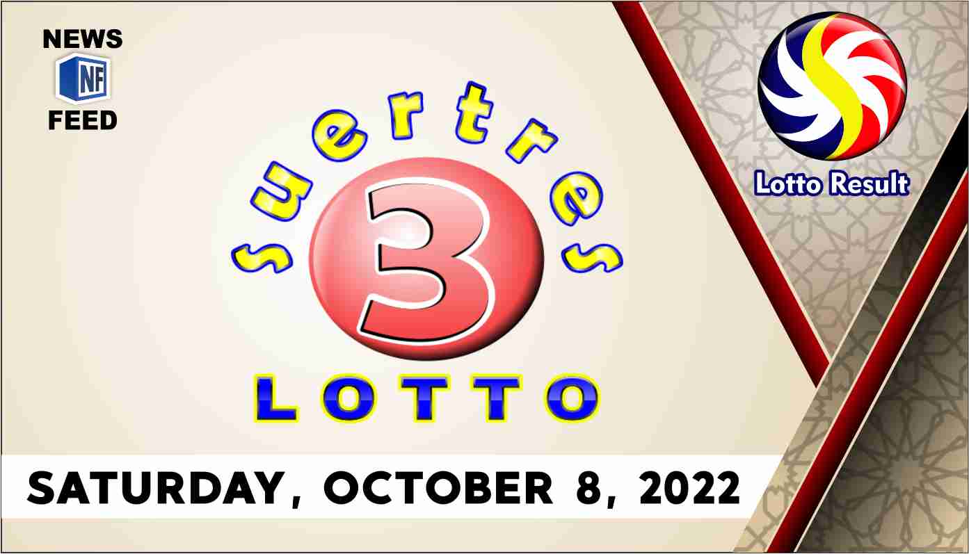 SWERTRES RESULT, Saturday, October 8, 2022 – Official PCSO Lotto Results