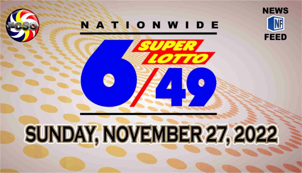 6/49 Lotto Result