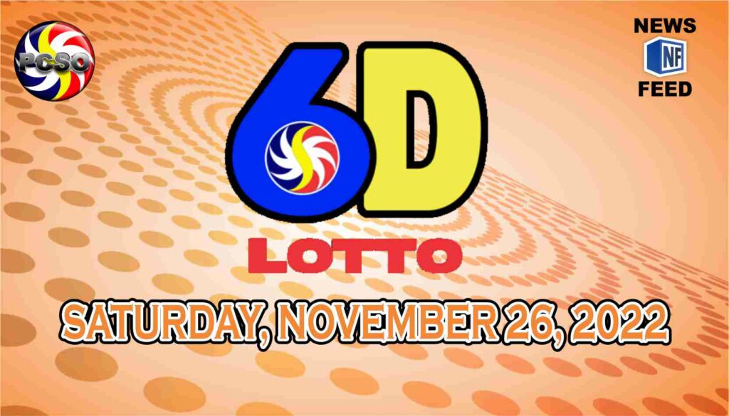 6D Lotto Result