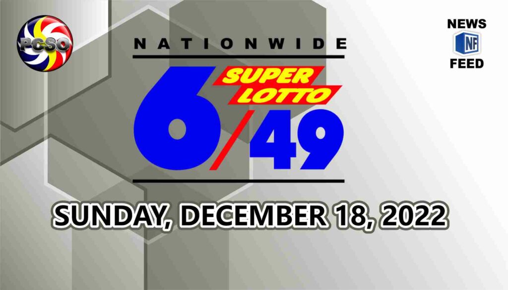 6/49 Lotto Result