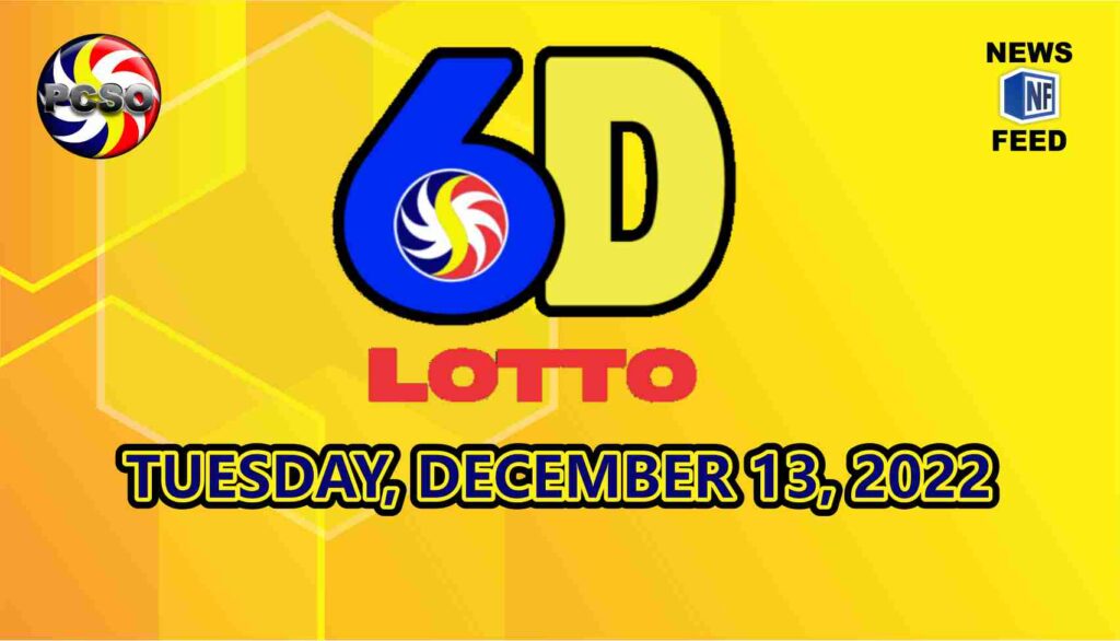 6D Lotto Result