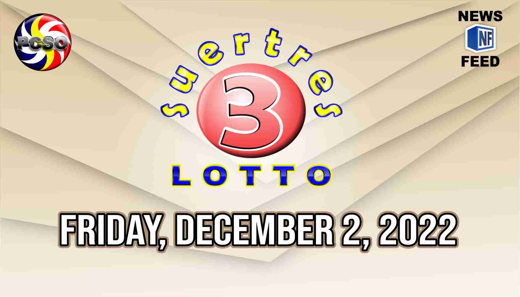 SWERTRES RESULT, Friday, December 2, 2022 – Official PCSO Lotto Results