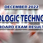 Radiologic Technology Board Exam Result December 2022 - RELEASE DATE
