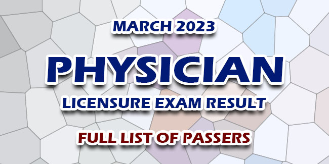 room assignment physician licensure exam march 2023