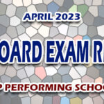 REE Board Exam Result April 2023 - TOP PERFORMING SCHOOLS
