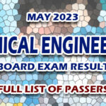 Chemical Engineering Board Exam Result May 2023 - FULL LIST