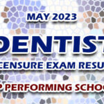 Dentist Licensure Exam Result May 2023 - TOP PERFORMING SCHOOLS