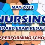 Nursing Board Exam Result May 2023 - TOP PERFORMING SCHOOLS