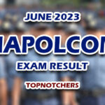 NAPOLCOM Exam Result June 2023 - TOPNOTCHERS