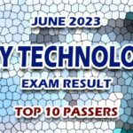 X-Ray Technologist Exam Result June 2023 - TOP 10 PASSERS