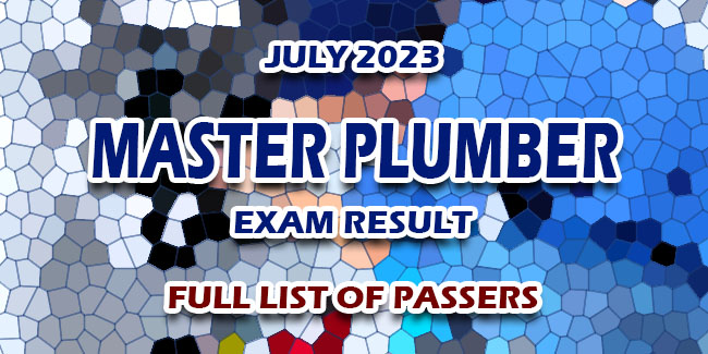 master plumber room assignment july 2023