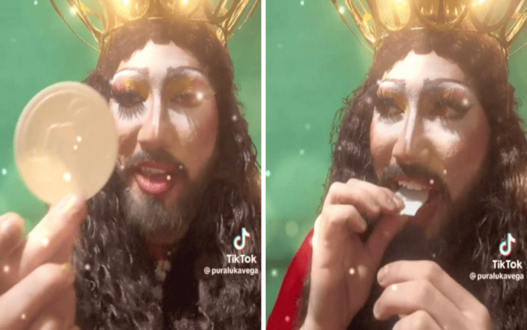 Pura Luka Vera Eating Ostia