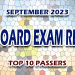 REE Board Exam Result September 2023 - TOP 10 PASSERS