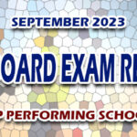 REE Board Exam Result September 2023 - TOP PERFORMING SCHOOLS
