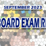 RME Board Exam Result September 2023