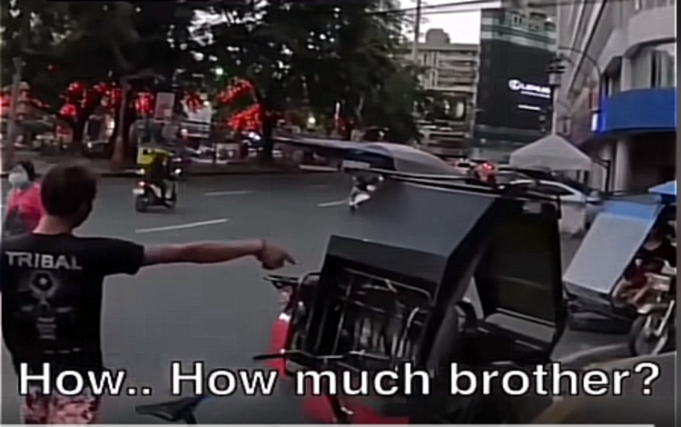 Viral Tricycle Driver