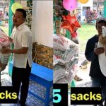 PTA Meeting Rice Distribution