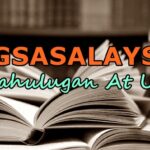 pagsasalaysay