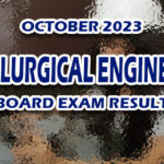 Metallurgical Engineering Board Exam Result October 2023