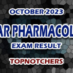 Ocular Pharmacologist Exam Result October 2023 - TOPNOTCHERS