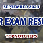 BAR Exam Result September 2023 - TOPNOTCHERS