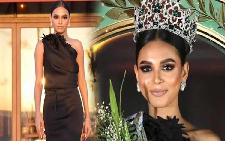 Miss Pakistan Makes History: Showcasing a Filipino Creation at # ...