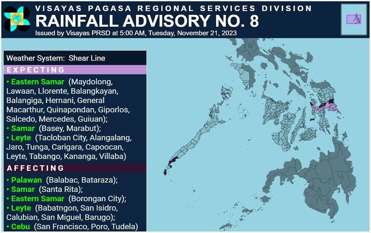 Current Weather Conditions and Warnings: Anticipating Rainfall and ...