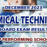 Chemical Technician Board Exam Result December 2023 - TOP PERFORMING SCHOOLS