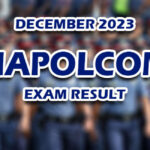 NAPOLCOM Exam Result December 2023