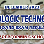 Radiologic Technology Board Exam Result December 2023 - TOP PERFORMING SCHOOLS