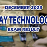 X-Ray Technologist Exam Result December 2023