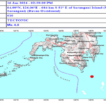 4.0 Magnitude Quake in Davao Occidental