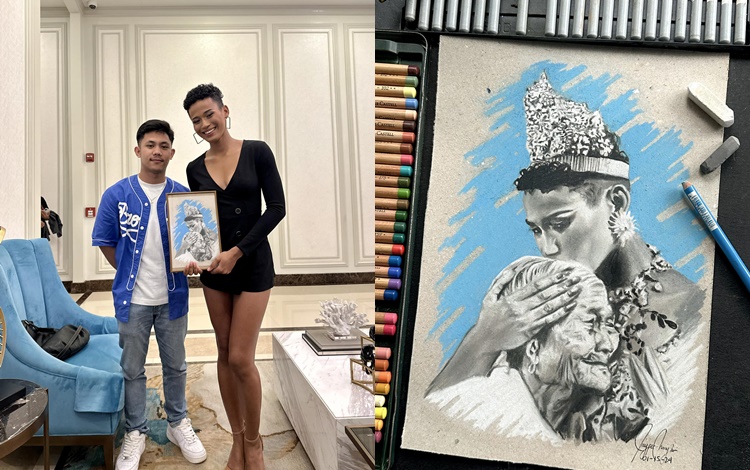 Artist Immortalizes Miss Iloilo 2024 Alexie Mae Brooks Iconic Kiss To   Page 157 