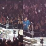 Coldplay Sings Raining in Manila With Lola Amour