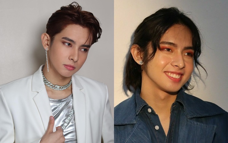 SB19 member Justin de Dios  on Senior High