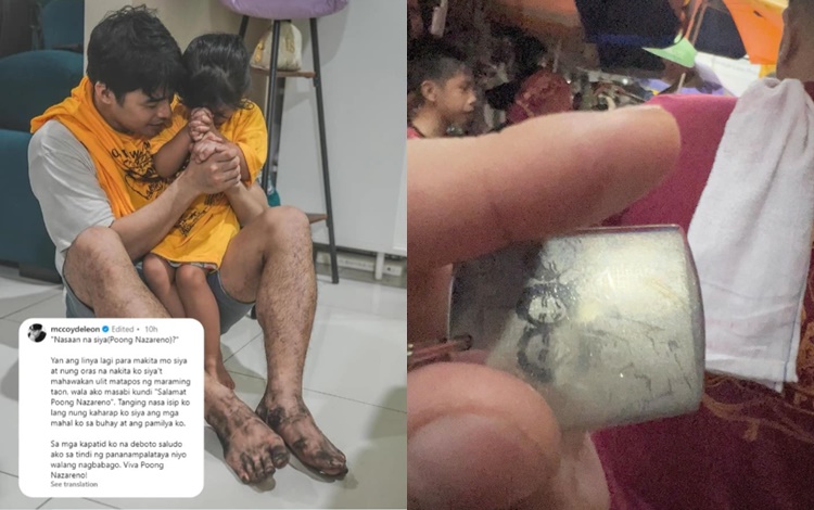 McCoy De Leon on Nazarene 2024 Traslacion 