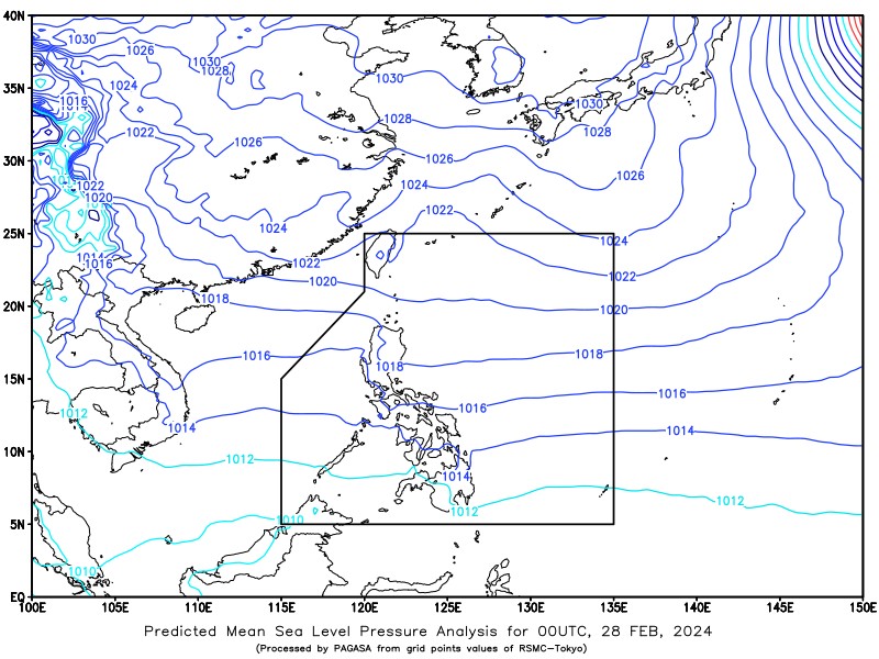 Pagasa Weather Forecast for February 28, 2024 NewsFeed