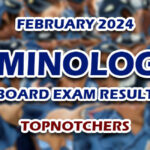 Criminologist Board Exam Result February 2024 - TOPNOTCHERS
