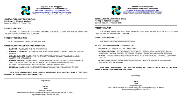 Philippines Weather Today