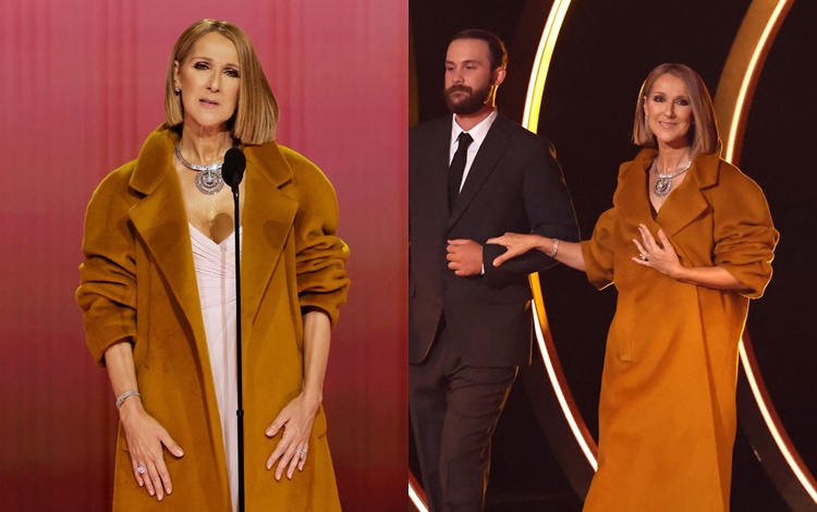 Celine Dione Rare Appearance