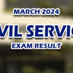 Civil Service Exam Result March 2024