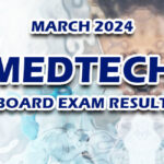 MedTech Board Exam Result March 2024