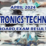 Electronics Technician Board Exam Result April 2024