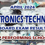 Electronics Technician Board Exam Result April 2024 - TOP PERFORMING SCHOOLS